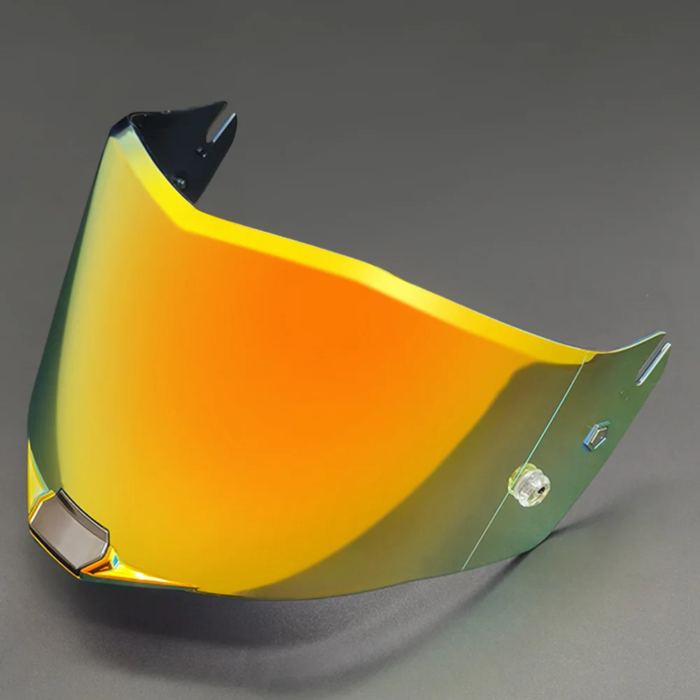 Visor For LS2 Thunder Motorcycle Helmet Extra Shield Visor Chrome Red Transparent Compatible with LS2 FF805 Model