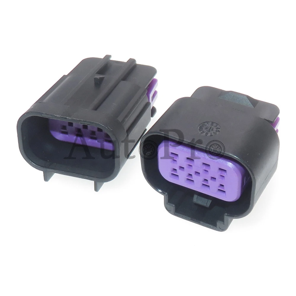 1 Set 8 Hole Car Male Female Docking Plug 15326835 15326839 AC Assembly Throttle Valve Electric Wire Cable Waterproof Socket