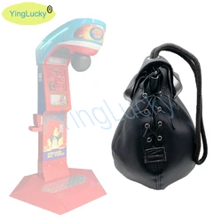 Dragon Boxing Machine parts Arcade Ball Rubber Balloon Sleeve Sheath with Rope Fist Target Game Machine