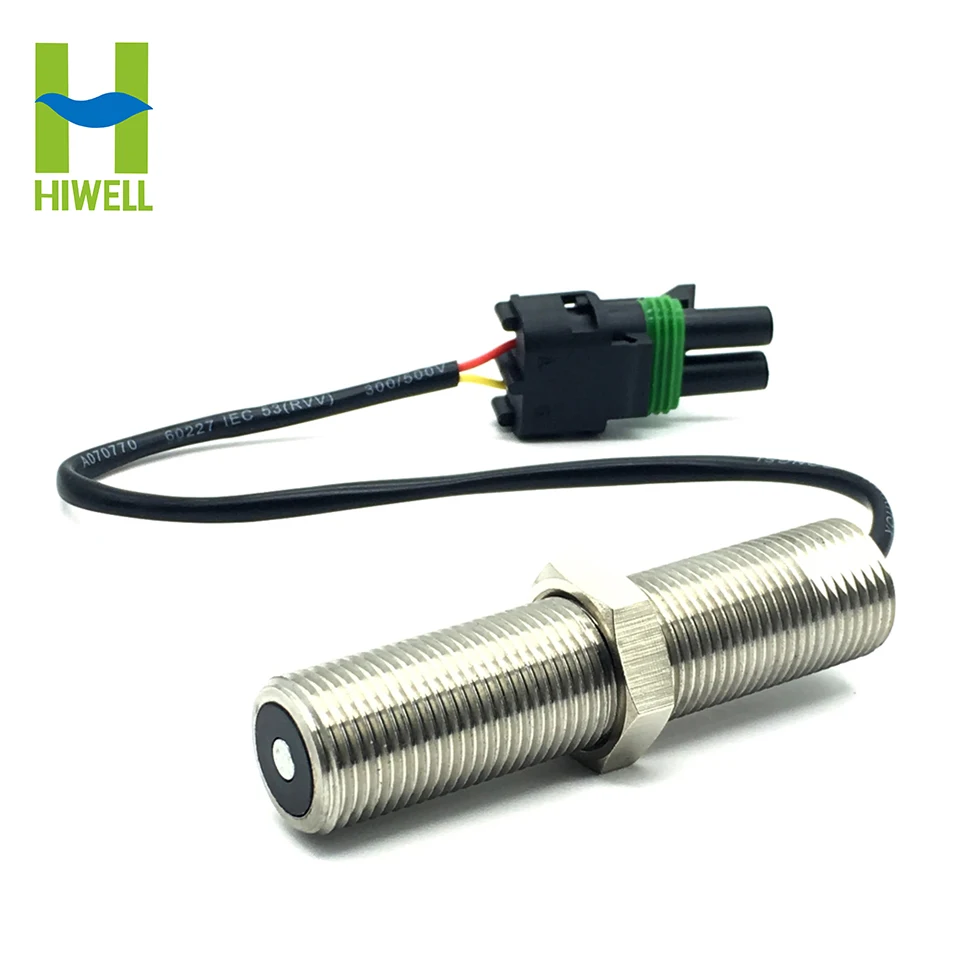 

Diesel Engine Spare Parts MPU M18 Length 80mm Magnetic Pickup Speed Sensor M18*1.5 for Generator Parts