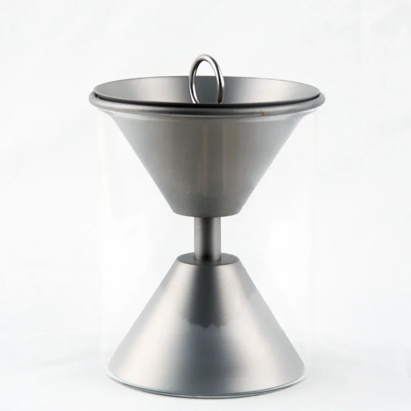 Ashtray household living room high-end atmosphere high-grade stainless steel office with cover creative anti-fly ash