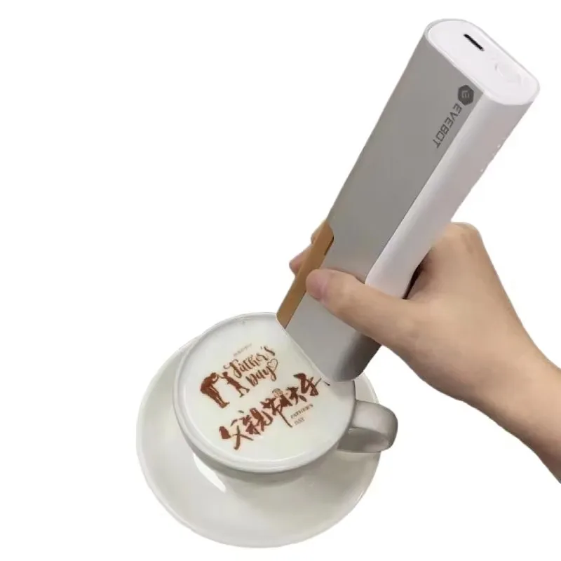 Factory Sell Portable PrintPen Edible Inkjet Pen, Custom DIY Food Printer for Bread Coffee Beer Latte Printing