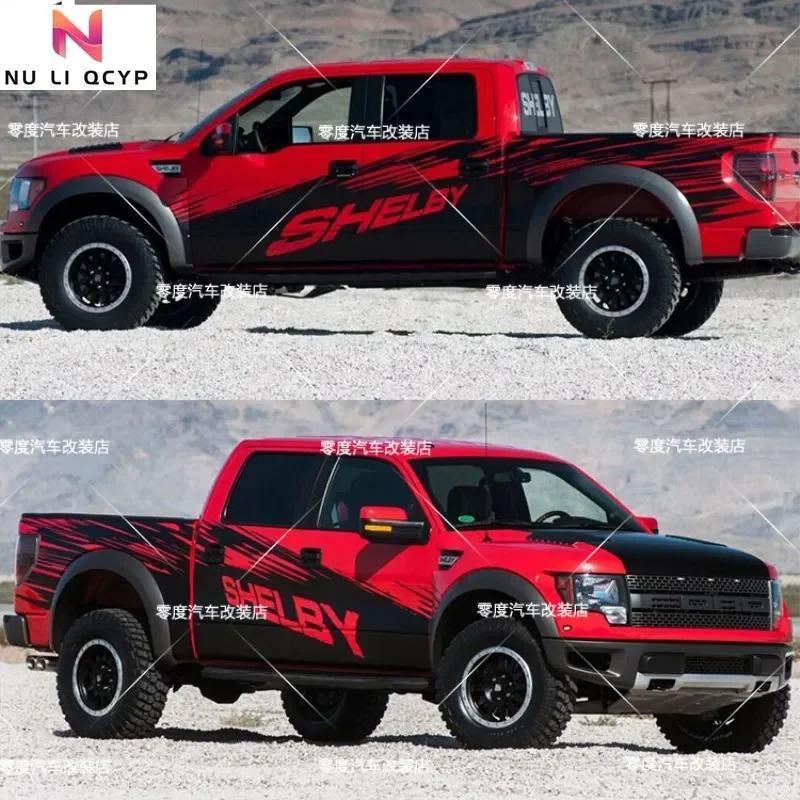 

Автомобильная наклейка, пленка для Ford Raptor F-150, спортивный декор, модификация кузова, виниловая наклейка на заказ, аксессуары