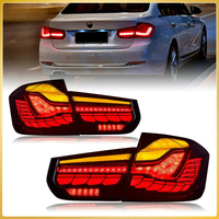 LED Taillight Fit for BMW M3 3 Series 2013-2018 F30 F35 F80 Dragon Scales Running Turn Brake Rear Tail Light