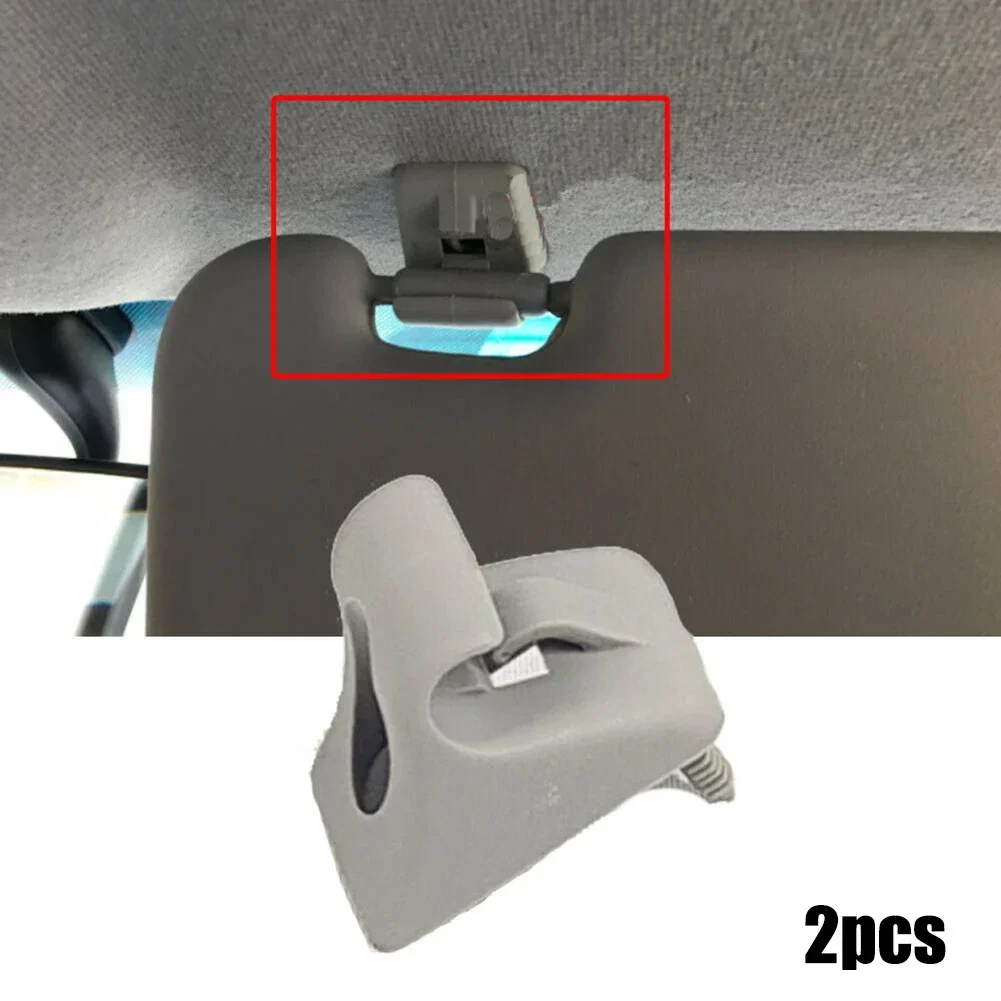Car Sunvisor Clips Retainer Hook For Hyundai Getz 2002 - 2011 852351C300QS Sun Visor Clip Support Bracket Accessories 2pcs