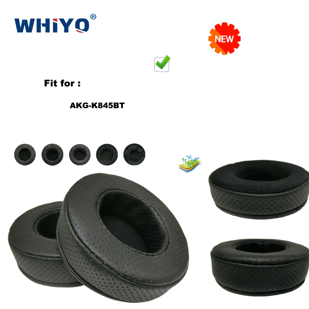 

Replacement Ear Pads for AKG-K845BT Headset Parts Leather Cushion Velvet Earmuff Headset Sleeve Cover