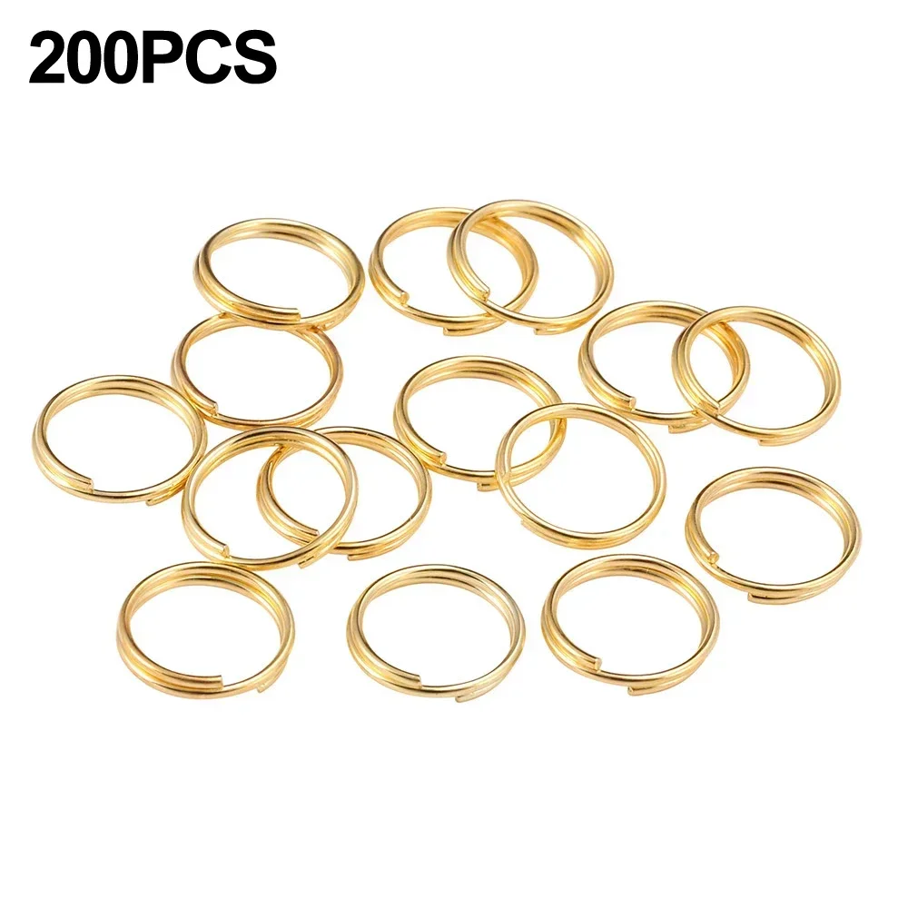 Achieve perfection in your jewelry projects with this metal double ring open ring  perfect for all types of accessories