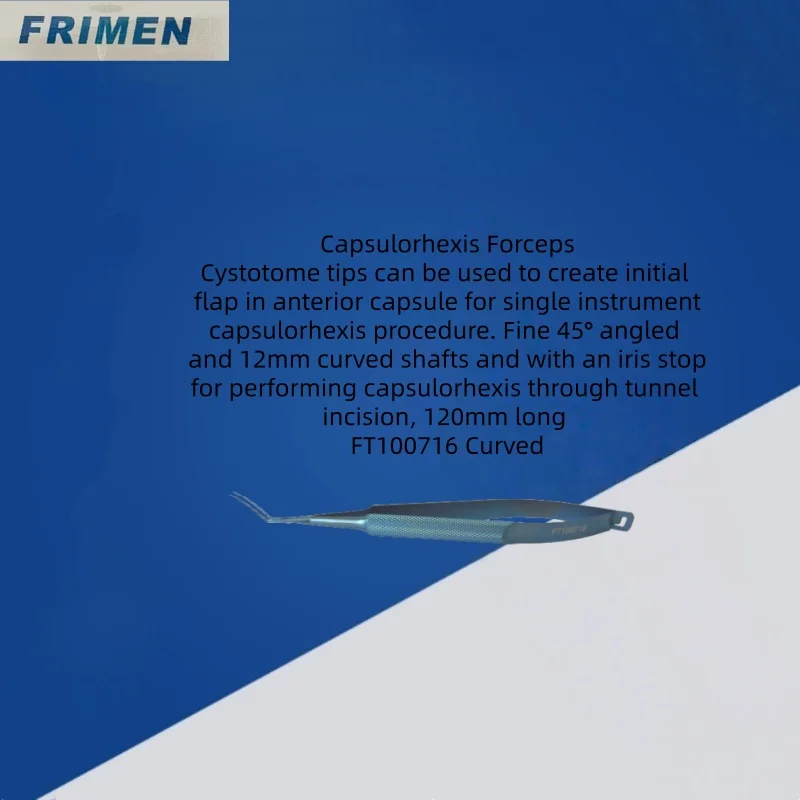 Ophthalmic Instrument Capsulorhexis Forceps