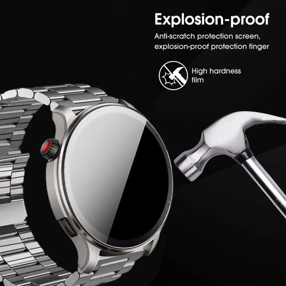 For Amazfit T-REX Ultra 2 Easy To Install Screen Protectors HD Clear Smartwatch Tempered Glass Film for TRex Ultra2 Accessories