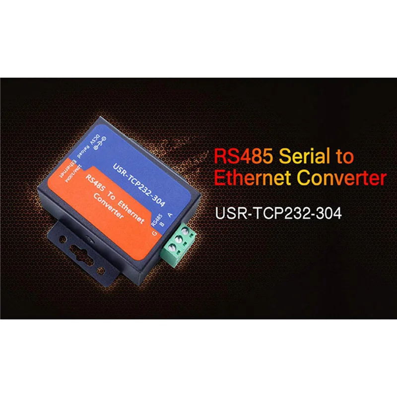 

A37T-3X Последовательный порт Modbus Сервер преобразователя RS485 в Ethernet USR-TCP232-304 Передача данных Поддержка DHCP/DNS