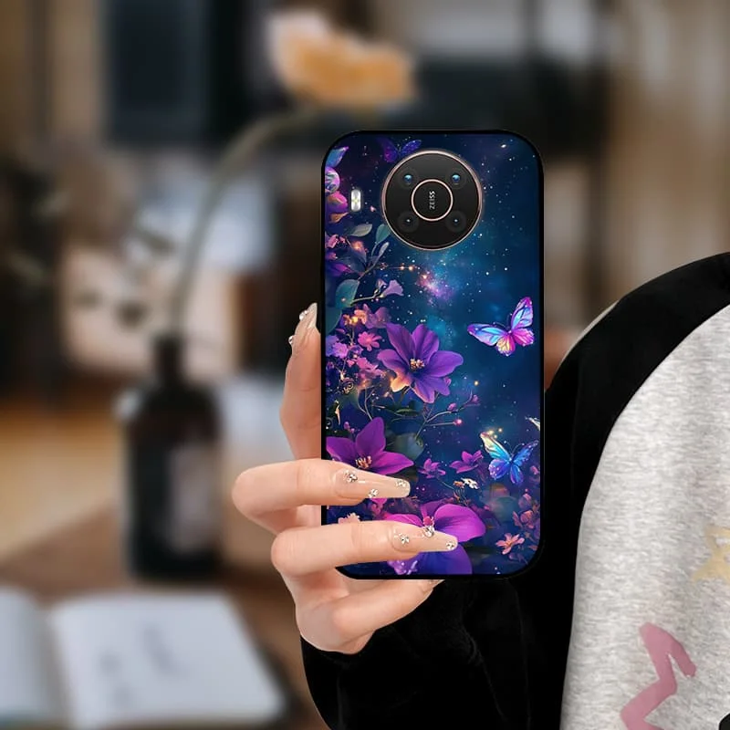 حافظة لهاتف نوكيا X20 X10 حافظة لهاتف نوكيا x10 x20 ممتص للصدمات من البولي يوريثان لهاتف فوندا NokiaX20 X 20 10 Coque Cat #3