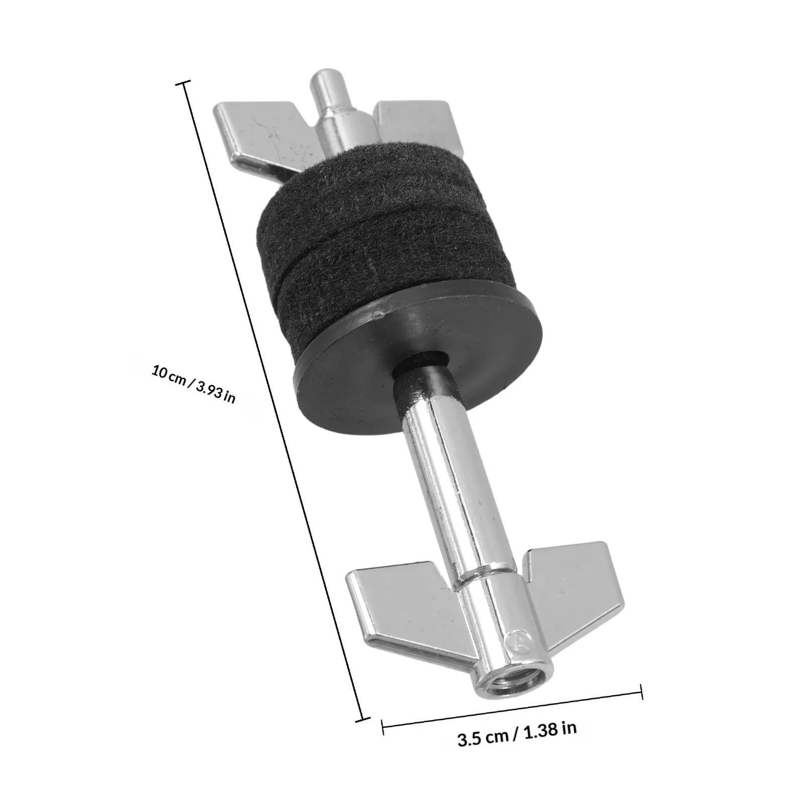 Adjustable Drum Cymbal Stacker Mount Double Layer Extension Arm Compatible Drum Kit Cymbal Holder Adapter Hardware Accessory