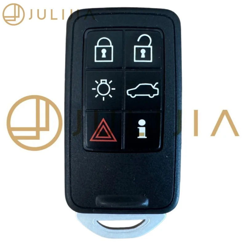 JULIJIA original For Volov  S60 S60L XC60 S80L V60 V40 V70 XC90 S90 Automatic keyless entry system 46 chip 433 Mhz 5/6 Buttons