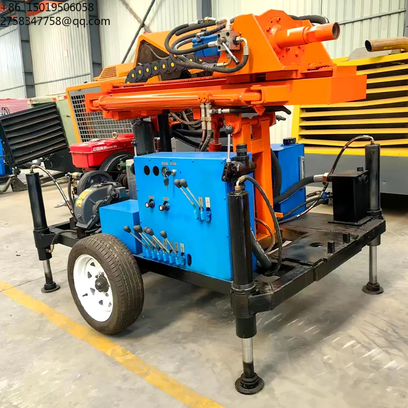 Portable Water Bore Hole Well Forage Boring Borehole Drill Small Mini Rig Deep Machine