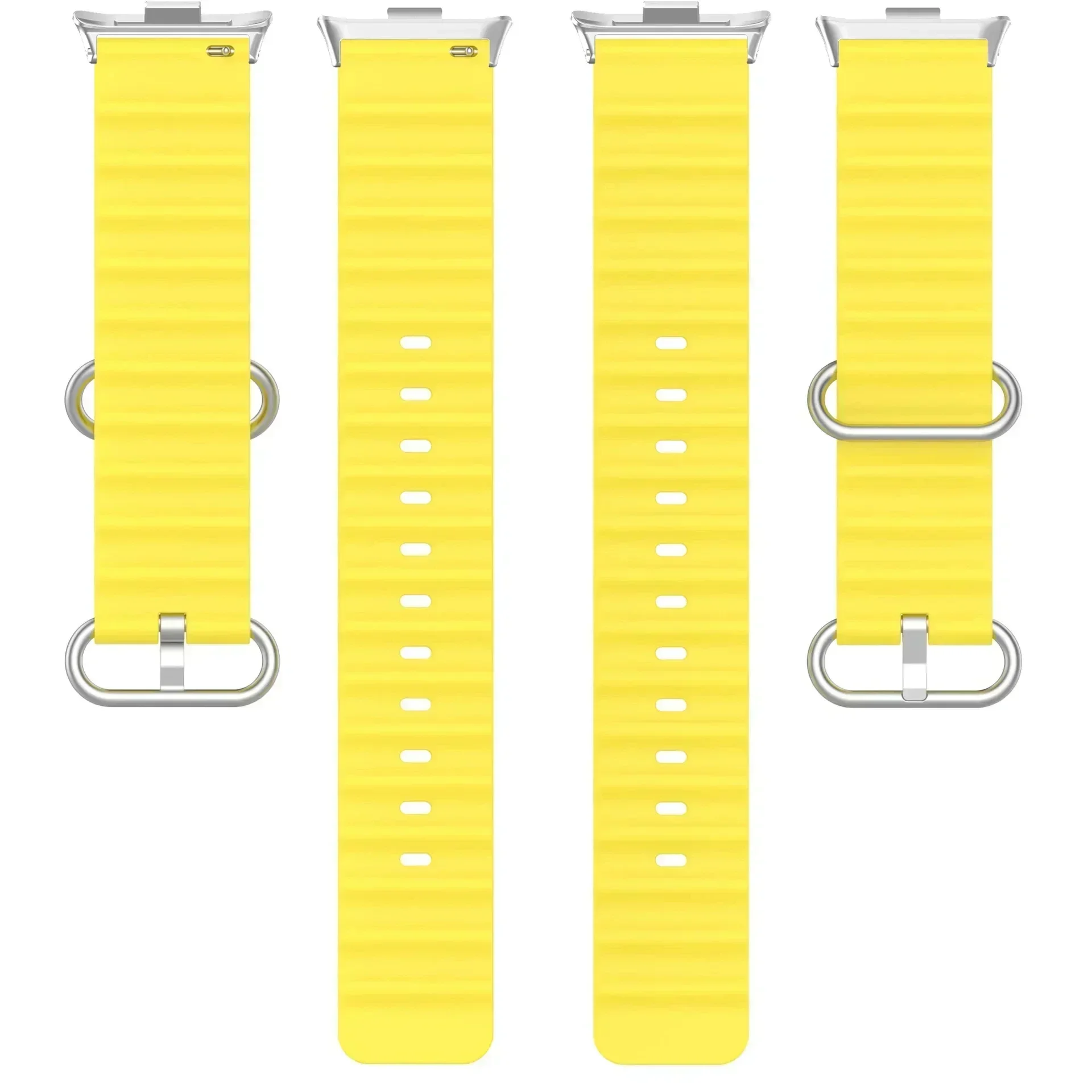 Ocean Silicone Strap For Xiaomi Mi Band 9 Pro 8 Pro Smart Watch Bracelet Watchband Redmi Watch 4 5 Soft Sport Wristband Correa