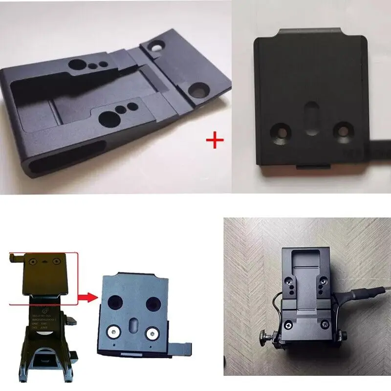 Tactical airsoft metal helmet NVG mounting bracket&bracket adapter&base mounting adapter plate suitable for ANVIS 6 9