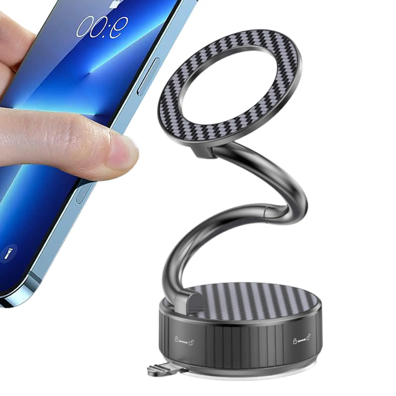 

Magnetic Car Phone Holder Phone Holders Your Car Bracket Cradles For Smartphone Dashboard Automobile Women Men Vehicle Gym