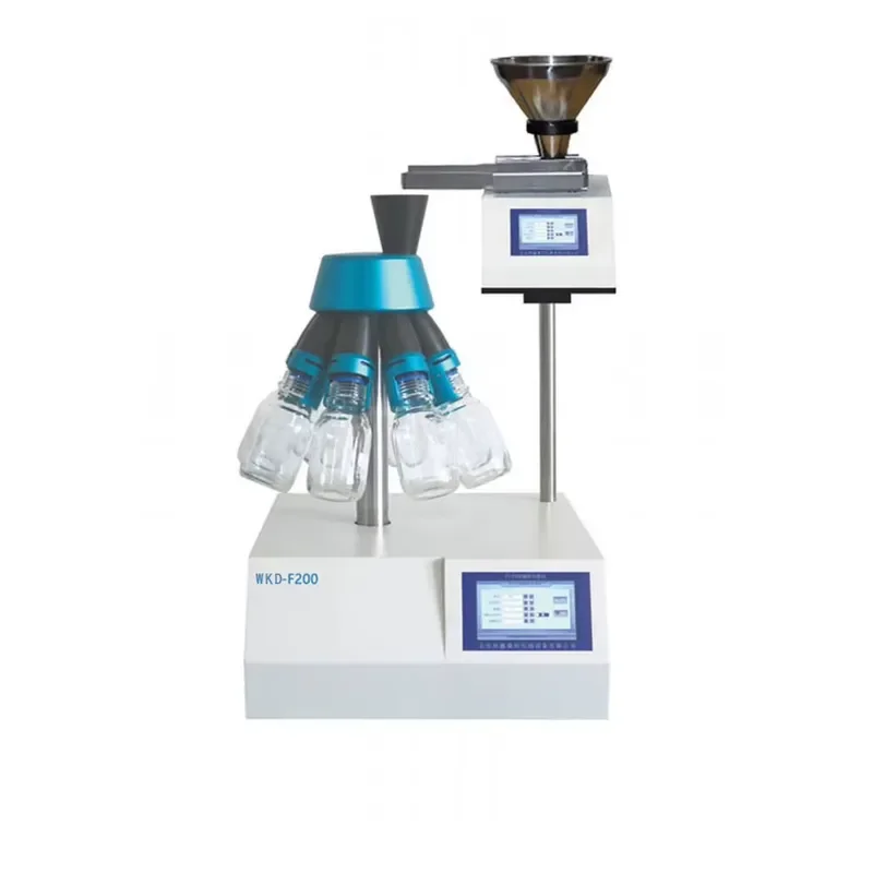 i Lab Soil, Grains Sample Preparation Automatic Rotary Splitter Sample Splitter Rotary Sample Divider to 10 Uniform Small