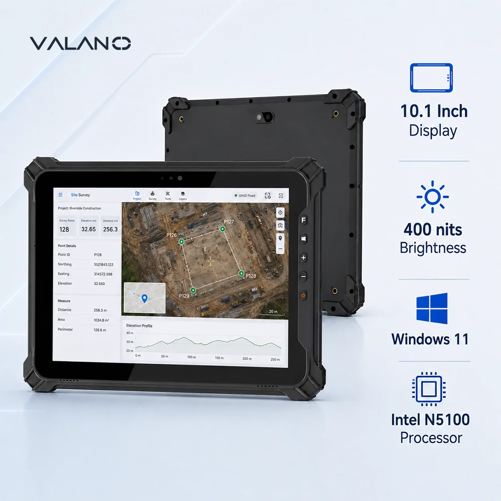 10.1 Inch Rugged Windows Tablet PC Industrial Tablet With Barcode Scanner GPS Wi-Fi GSM Rugged Vehicle Mount