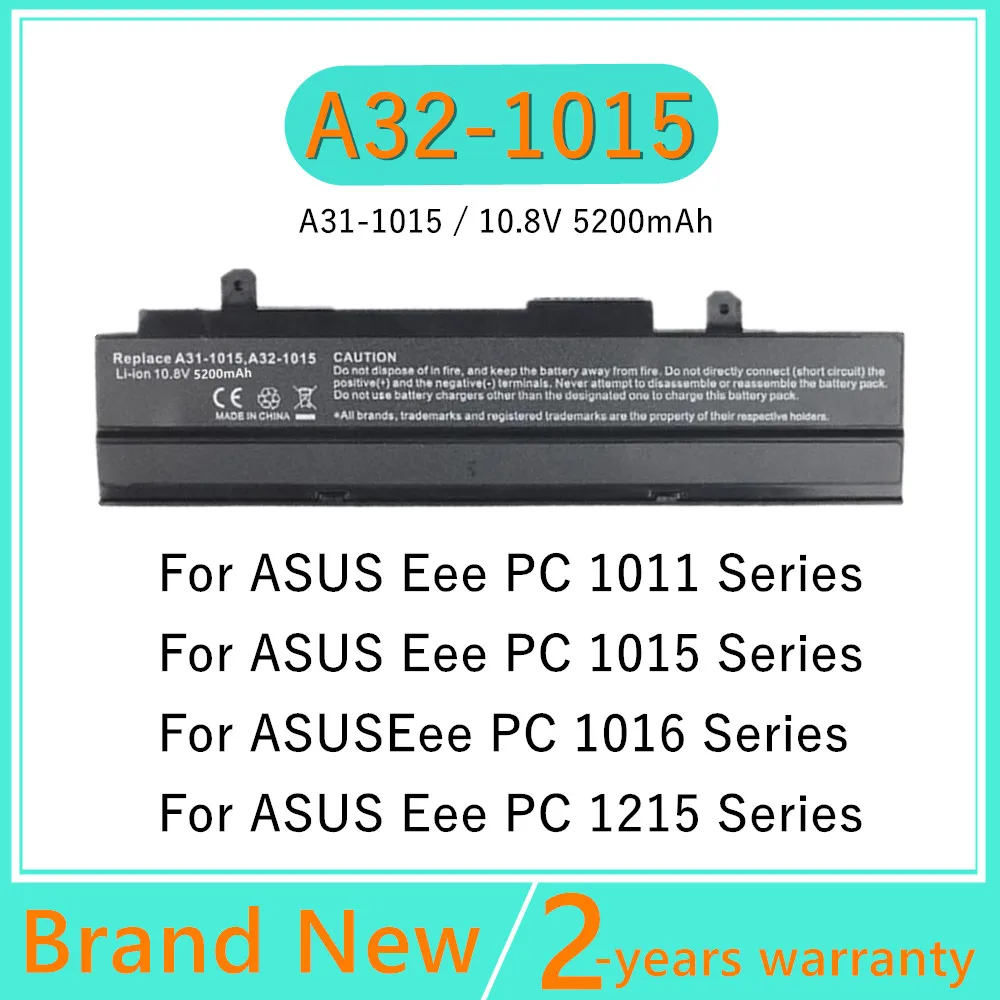 

Laptop battery for Asus A31-1015 A32-1015 Eee PC 1011 1015P 1016P 1215 1215N 1215P 1215T VX6 R011 R051 1015PD 1016PE 1015PDG