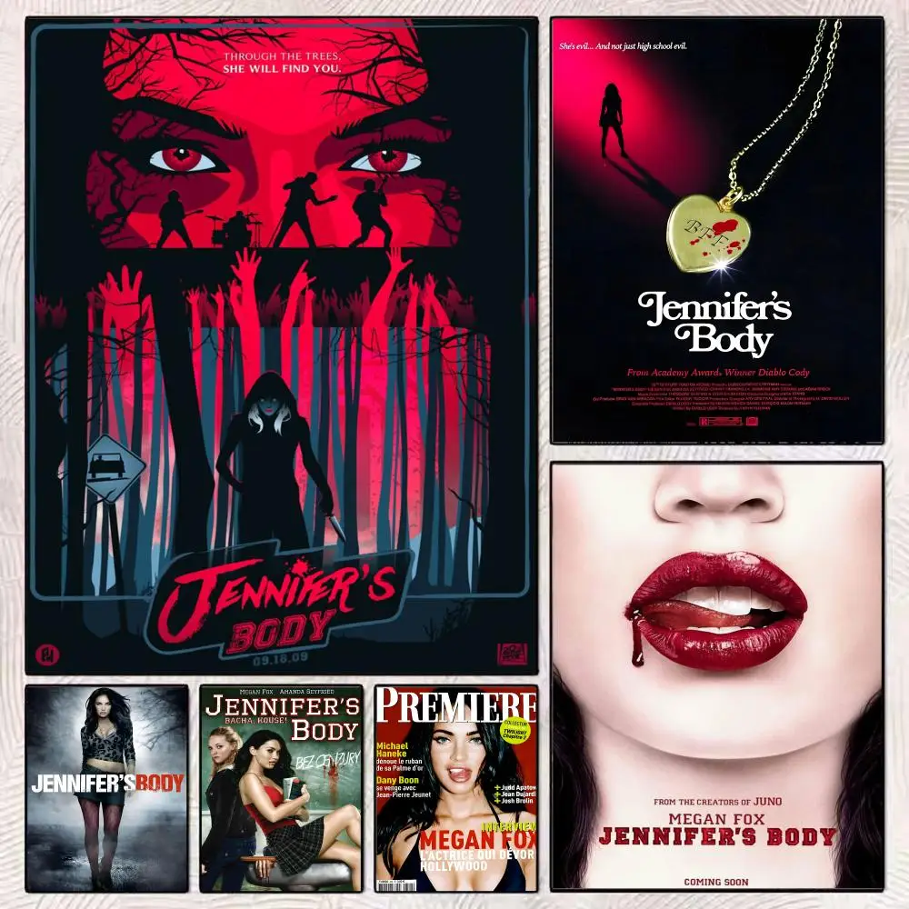 

J-Jennifers Megan Movie Poster HD Art Mural Wallart Poster Waterproof Vintage Print Decor for Home Decoration DIY Durable