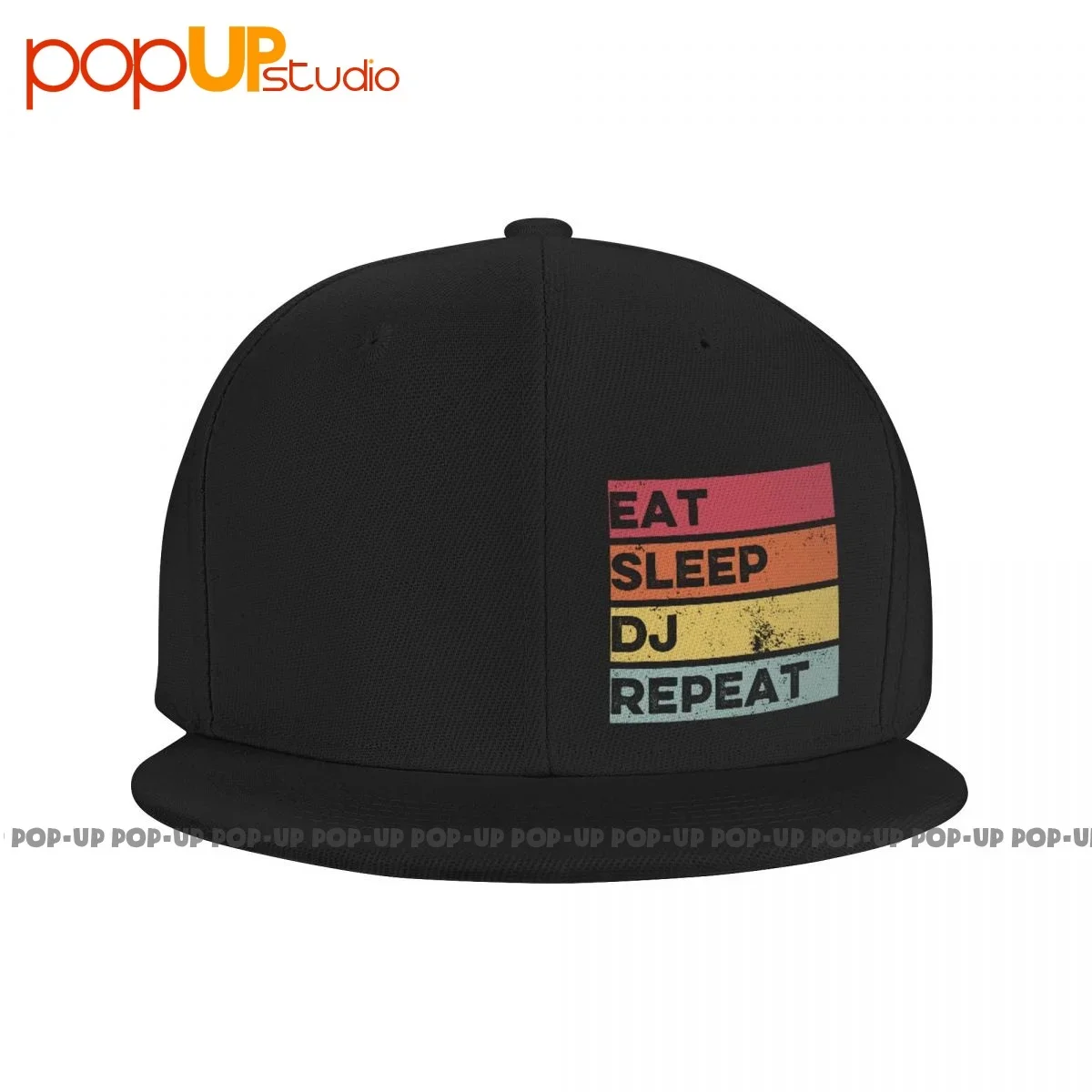 Print Dj Player Dad Funny Dj Disc Jockey Music Lover Snapback Cap Hipster Best Seller Baseball Caps