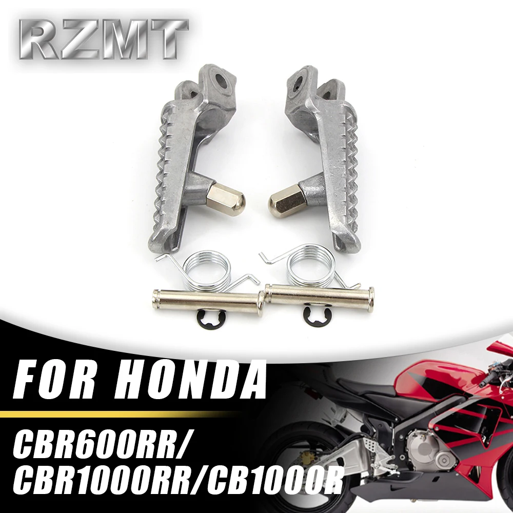 

Motorcycle Folding Parts For HONDA CBR600RR 2003-2006 CBR1000RR 2004-2014 CB1000R Front Foot Rests Pedal Bracket Assembly Kit