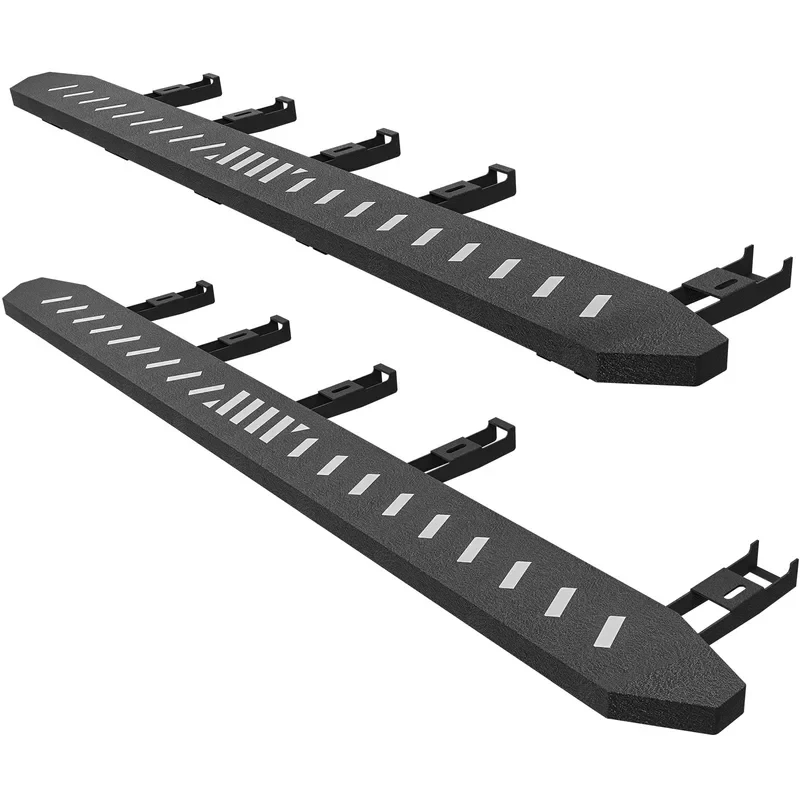 High Quality Side Steps Heavy Duty Steel Step Rails Fit 2024-2026 Electric Pickup 4 Door Model