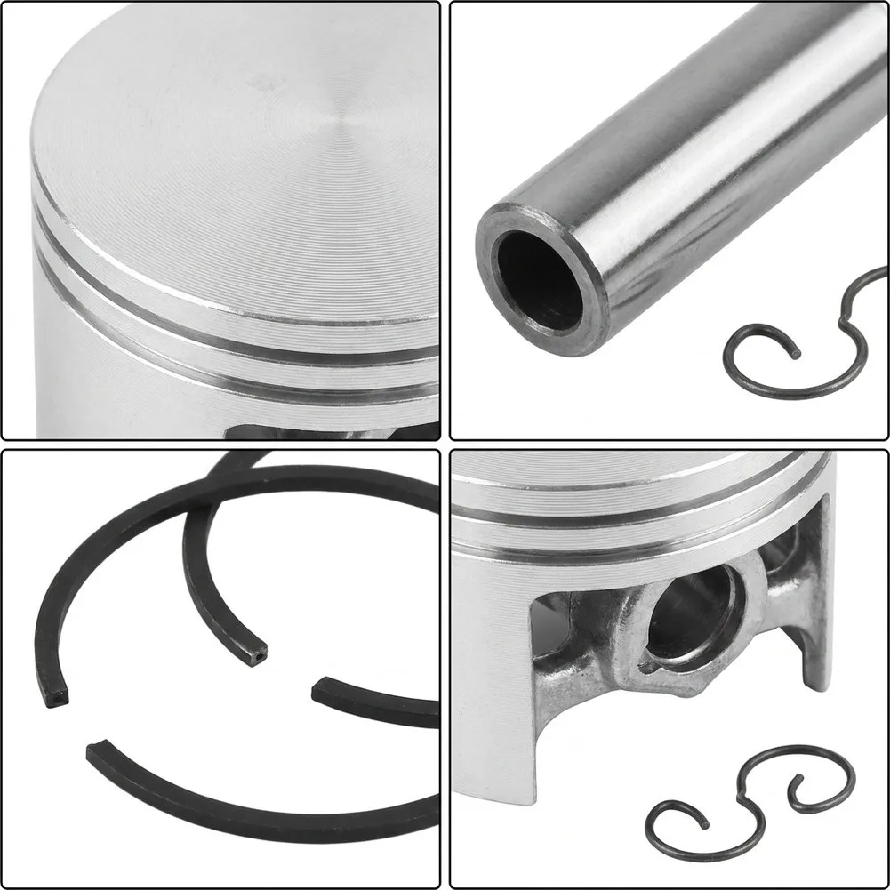 Upgraded 52mm for piston Kit for 038 for magnum and MS380 by for meteor Materials for Better Durability Upgraded