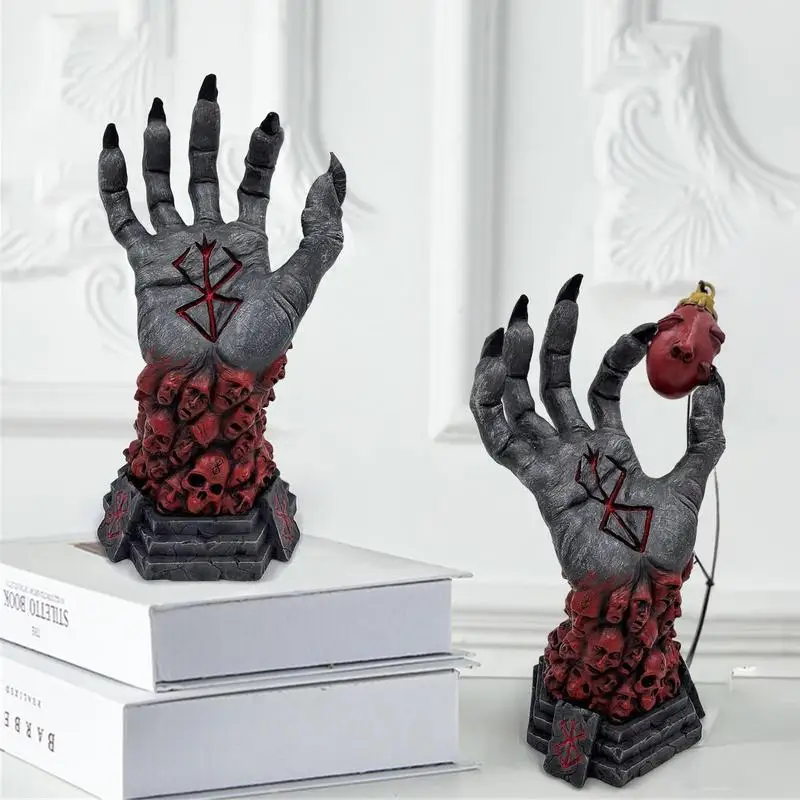 26cm Berserk Hand Of God Ornament Resin Figure Statue Guts Action Anime Figurine Model Collection Desk Decoration Toys Gift