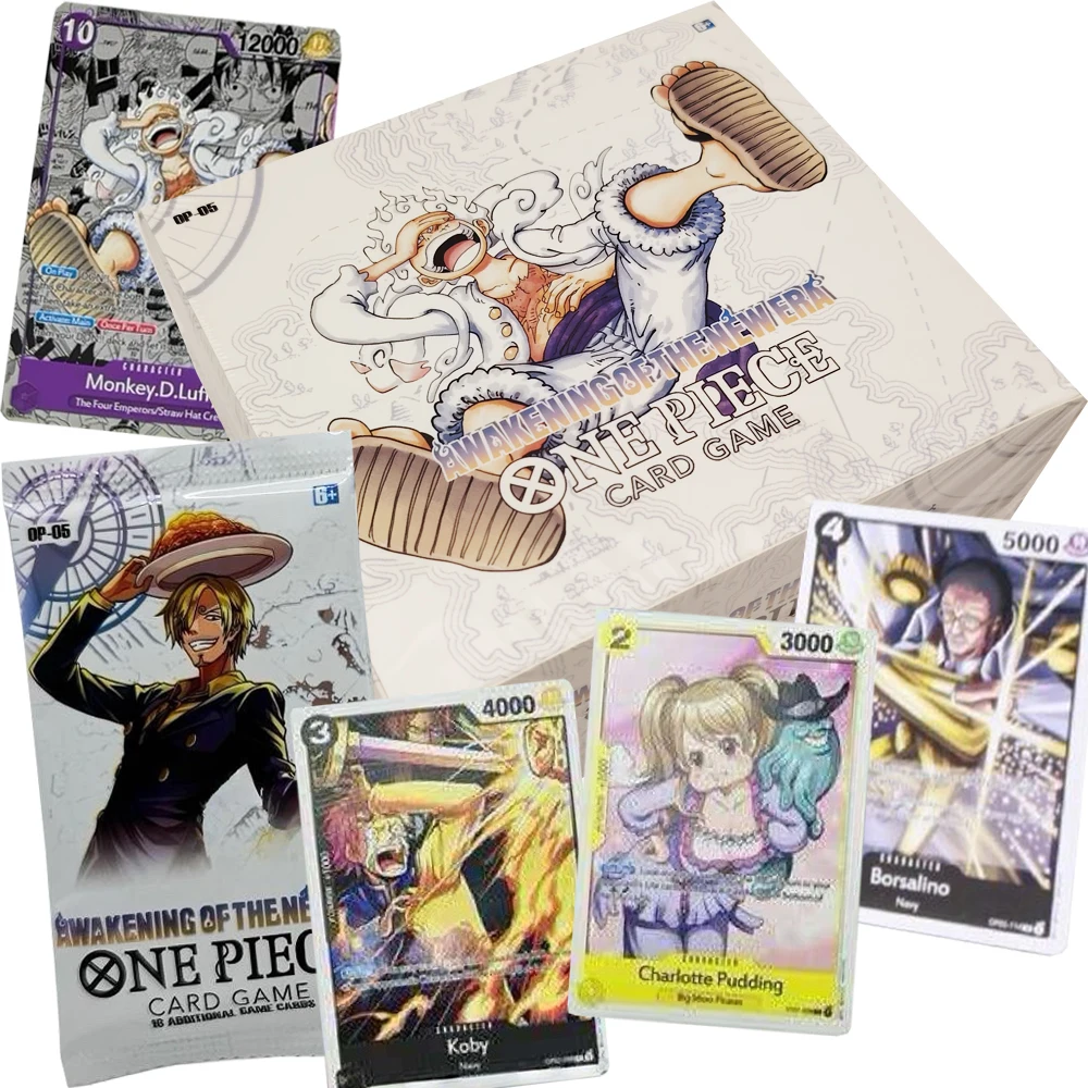 One Piece English Language Cards for ‌young Adult‌ Classic Adventure Anime Character Passion Battle Trading Cards Table Toy Gift