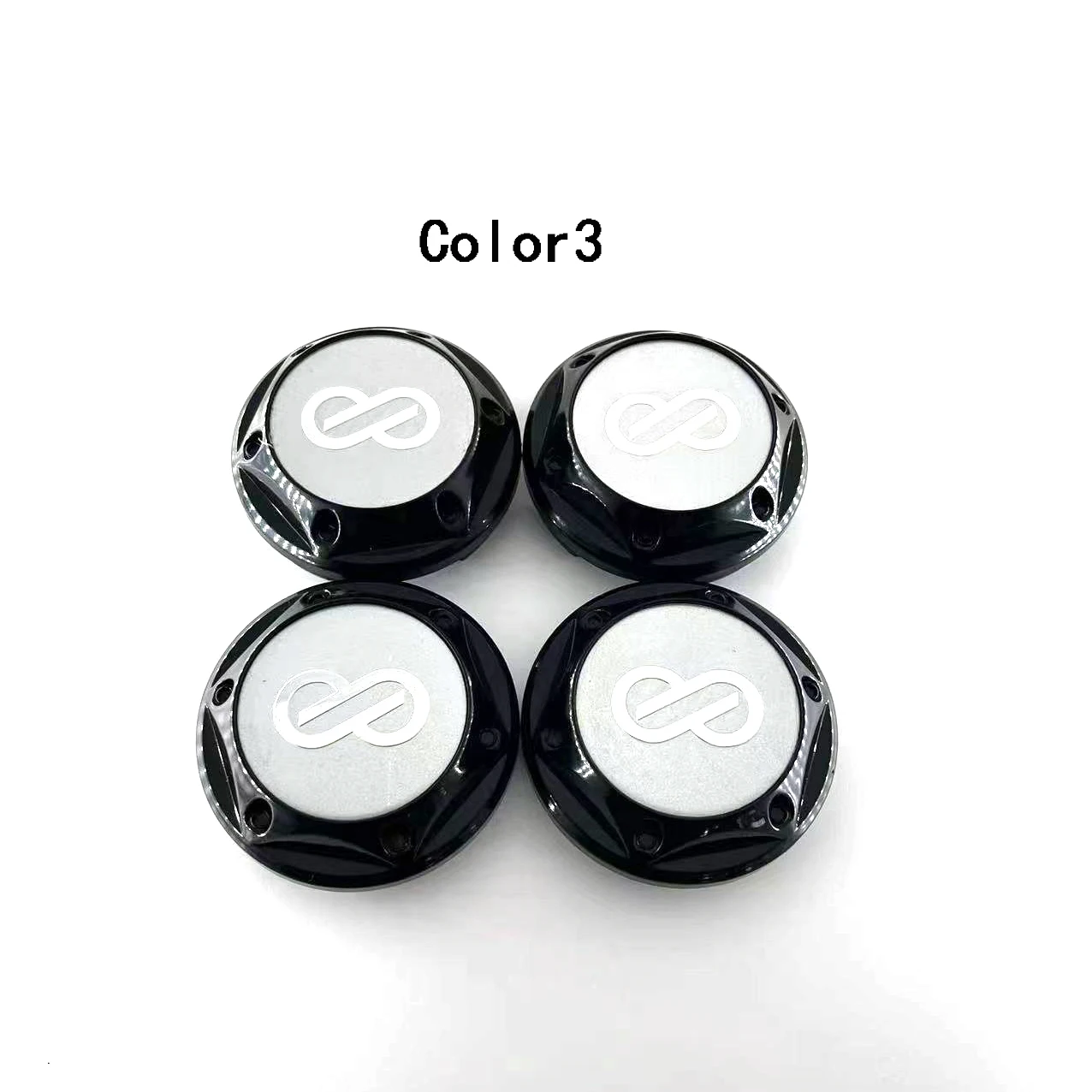 4PCS/Lot 67MM Auto Car Wheel Center Hub Caps for ENKEI Emblem LogoStyling Rim Hub Cap