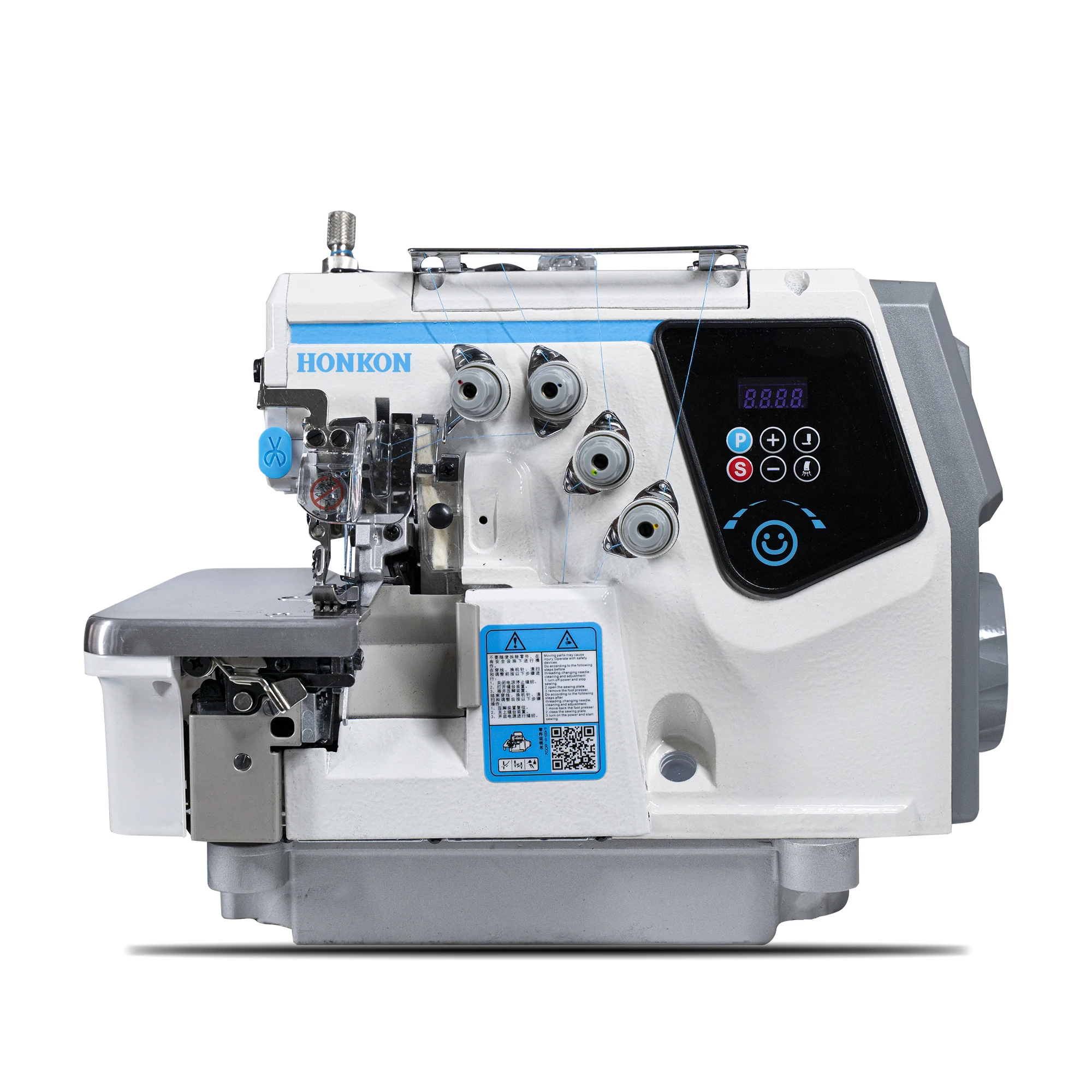 Sewing Machine Energy Saving Low Noise New Design HK-C7-4D  Direct Drive Super High Speed Four Thread Overlock