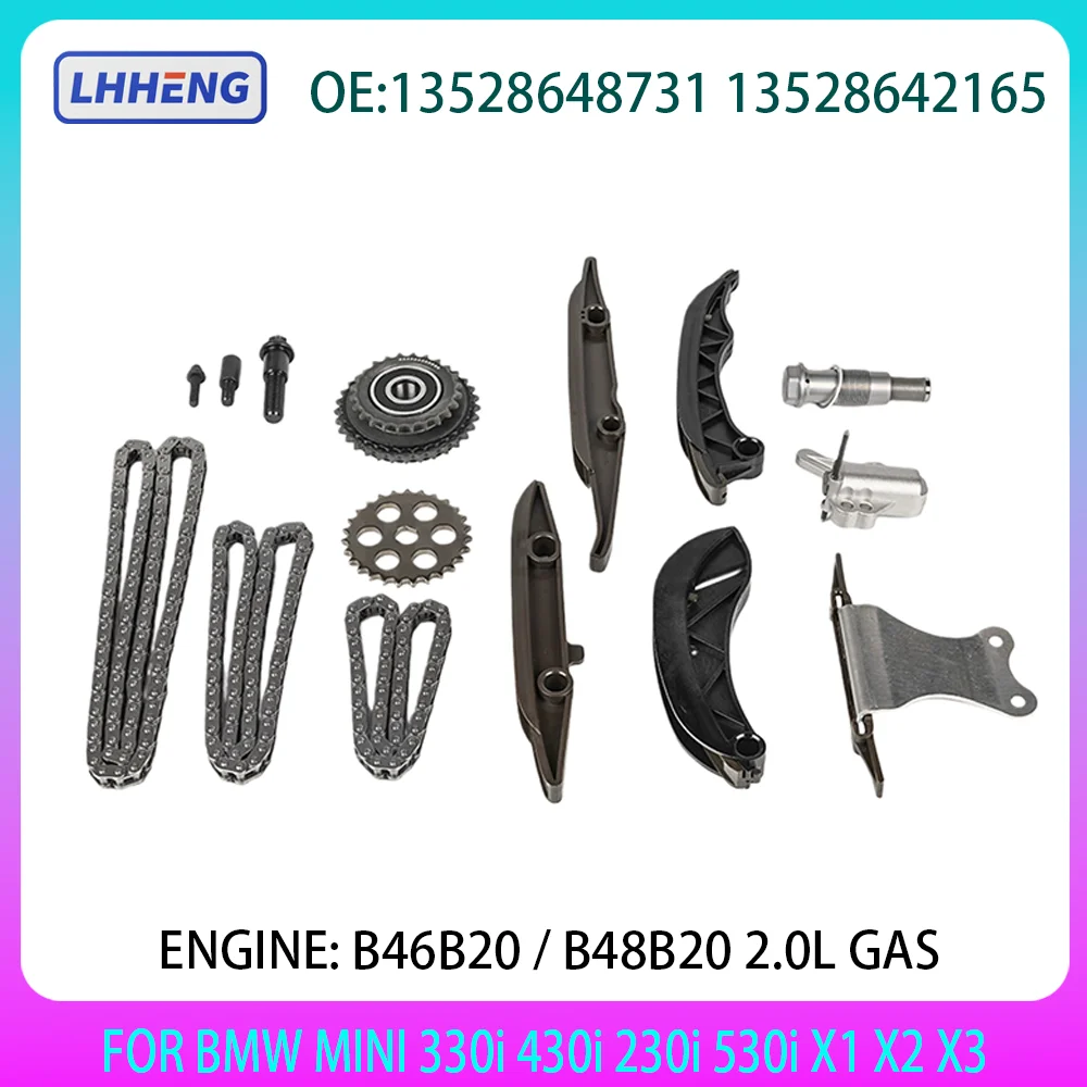 

Engine Timing Chain Kit For BMW MINI B46 B48 2.0L GAS 2.0 L T 330i 430i 230i 530i X1 X2 X3 13528648731 13528642165 13527617486