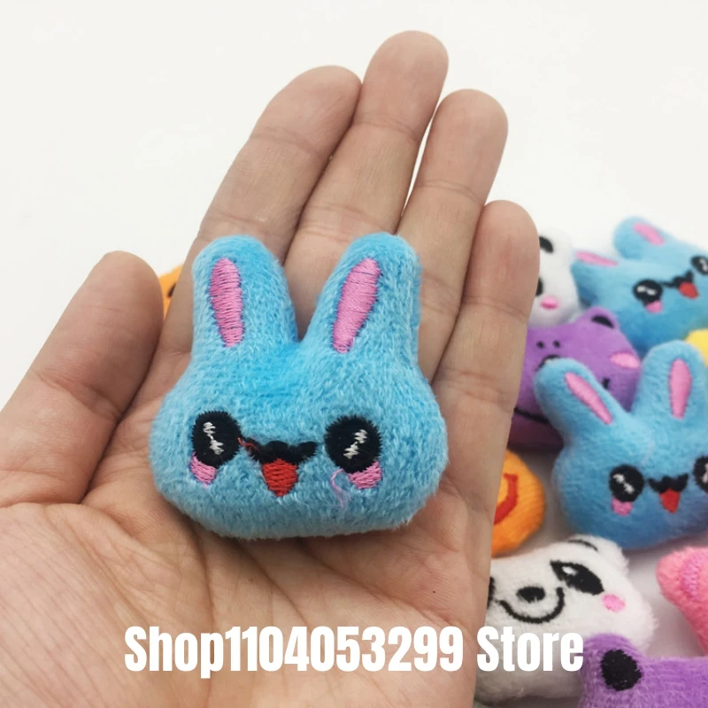 10pcs Children Mini Claw Machine Toys Accessories DIY Prizes Plush Animals Rabbit Panda Strawberry Doll Crane Vending Machines