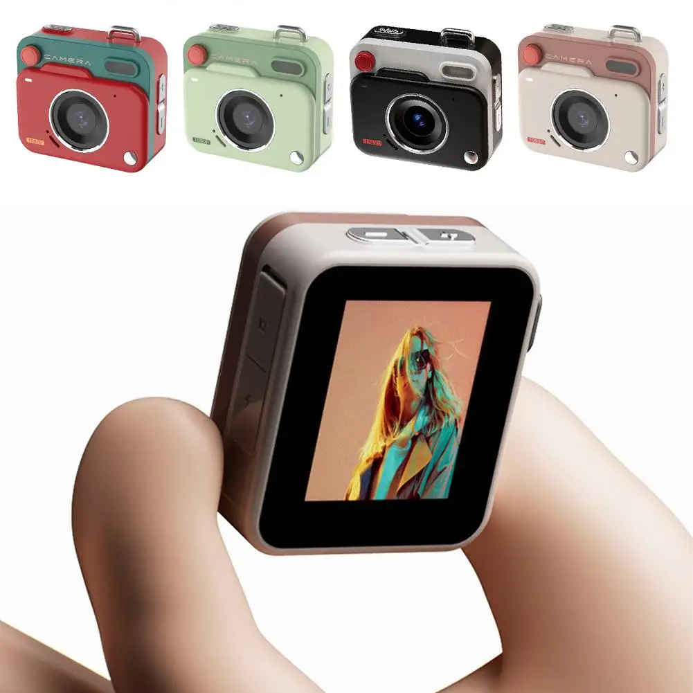 Цифровая камера CCD для путешествий, селфи-камера, 1,77 дюйма, IPS, вечеринка, кампус, 1080P, HD-камера, детская ретро-мини-дисплей начального уровня, студенческий G8O4