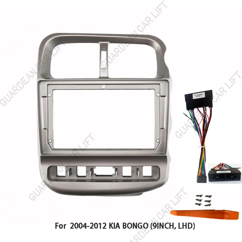 

9-дюймовый автомобильный радиоприемник, Android-стереоплеер, 2 Din, панель головное устройство, рама приборной панели для KIA BONGO 2004-2012 гг.