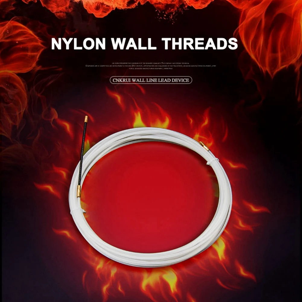 Cable Puller Threader-Wire Pulling Tool Traction Rope Tool for Electrician 3mmX5MT98C