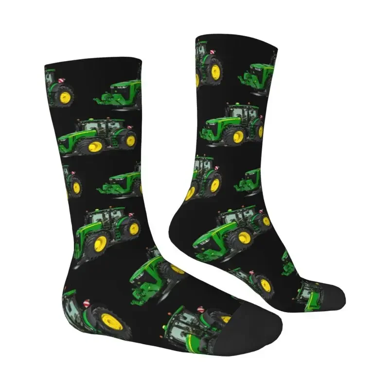 Calzini da uomo Cool Tractor Dress Sock Unisex traspiranti divertenti calzini dell'equipaggio