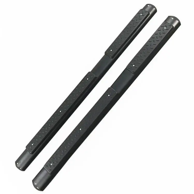 2010-2024 Aluminum Alloy Side Step Running Board + Welcome Pedal + Crash Beam Non-Drilling