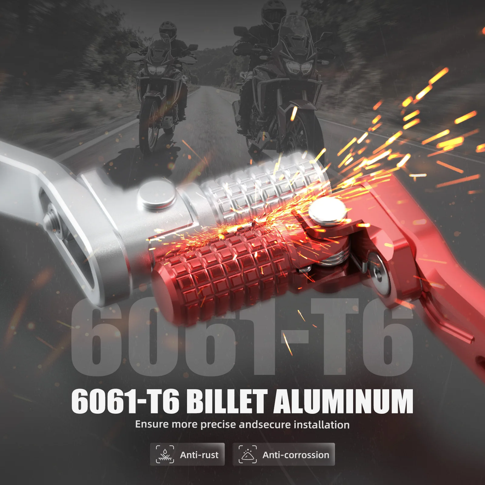 Für Honda CRF1100L CRF1000L Africa Twin Adventure Sport Verstellbarer Schalthebel aus Aluminium Africa Twin CRF1100L 2020-2026 – Detail 14