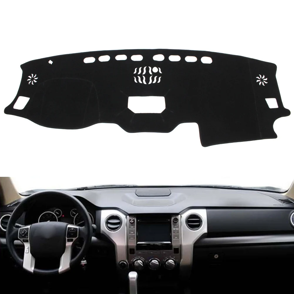 

Auto Dash Mat Dashboard Cover Dashmat For TOYOTA TUNDRA 2014 2015 2016 2017 Car Styling Accessories LHD