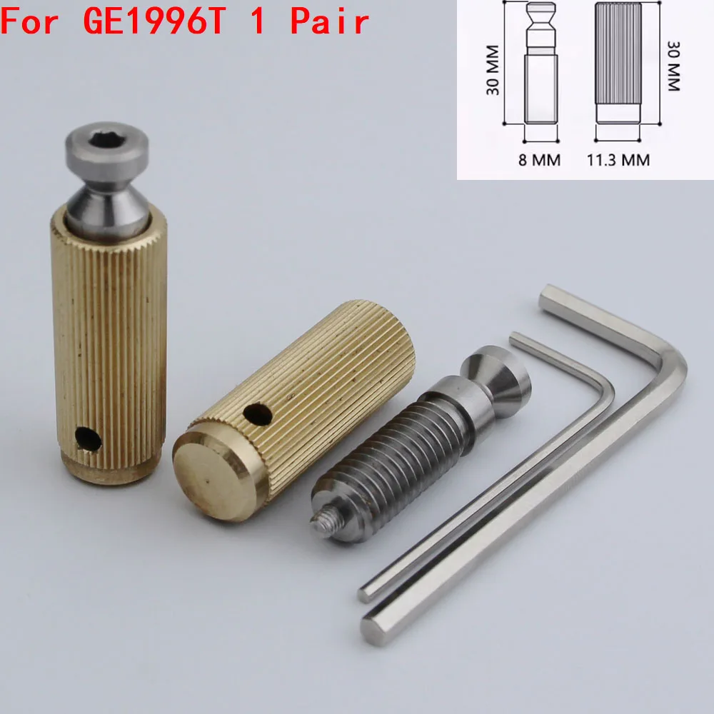 1 Pair High Quality Bolt Screw Stud and Anchor For GOTOH GE1996T / 510TS Tremolo System Bridge