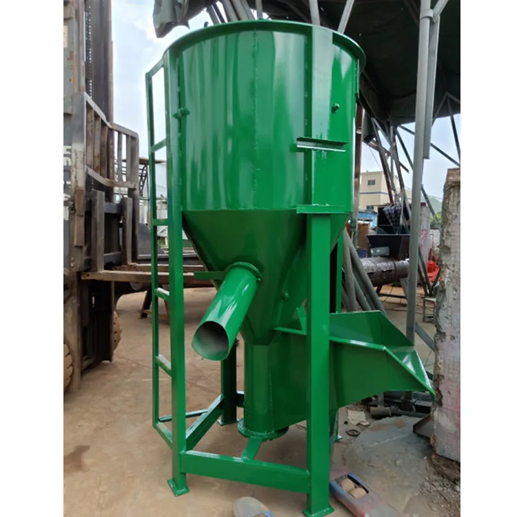 آلة تجفيف خلط منتجات الأرز الحبوب العمودية الكبيرة المصنوعة من الفولاذ المقاوم للصدأ