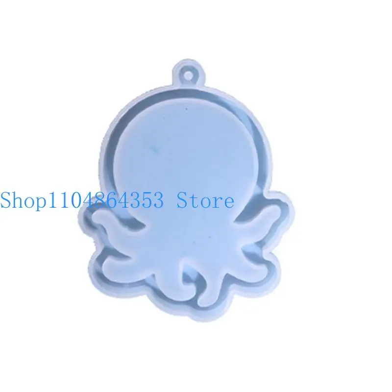 652F Marine Animals Silicone Molds DIY Craft Keychain Pendant Mold