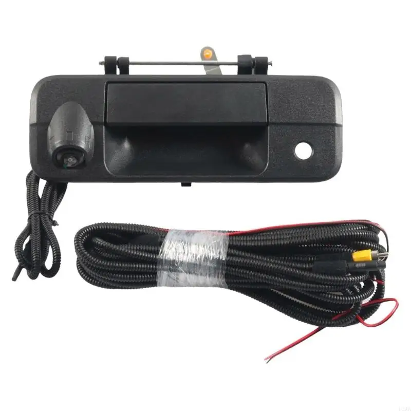 

U2JA Tailgate Handle with Rear View Camera Plugs & Play Backup Camera Tailgate Handle Replacements for Vehicle Enhances Safety