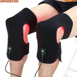 Knee LED Red Light Therapy Pad Infrared Blanket Light for Knee Pain Relief Body Relaxation Healthcare Portable Home Use Device