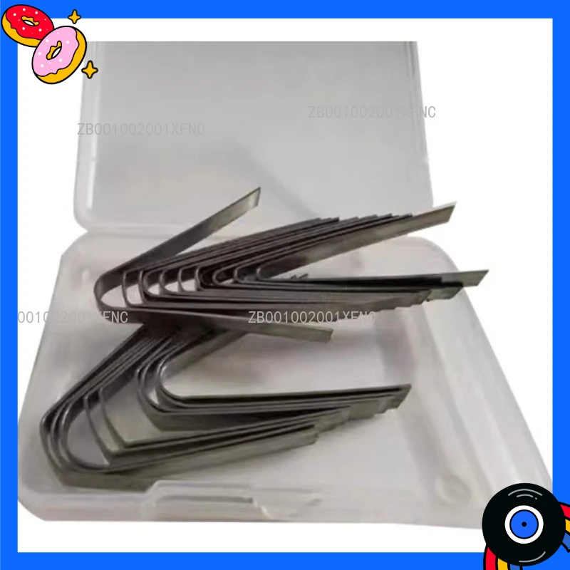 Rubber Grooving Machine Blades, Tungsten Steel W-Shaped Special Blades for Tire Engraving Equipment