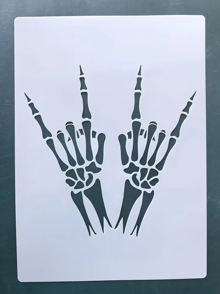 DIY Layering Stencils for Wall Painting