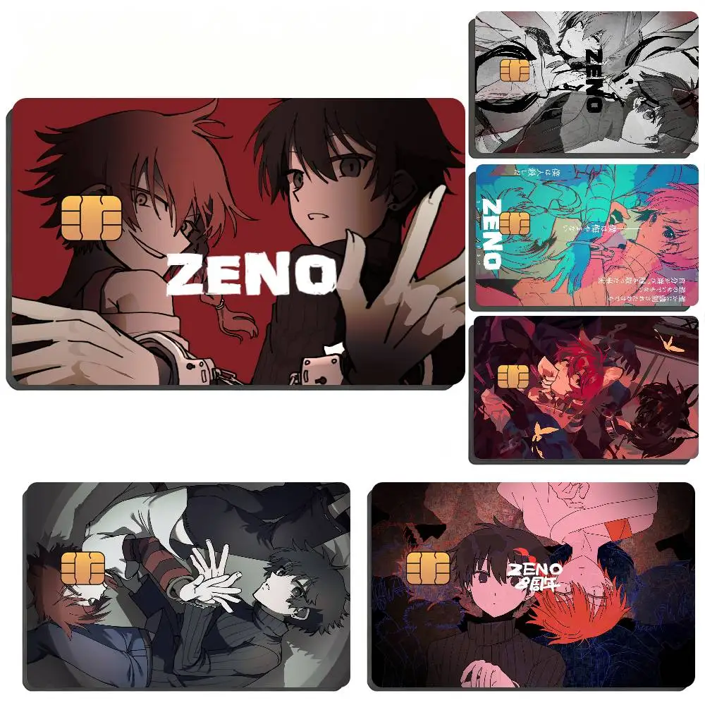 Game Z-Zeno Remake Film Skin Card Sticker For Bank Bus Metro Credit Debit Card Waterproof